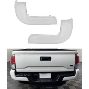Rear Bumper Cap Fit for Tacoma 2016 2017 2018 2019 2020 2021 2022 2023 White 040
