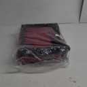 Sheenive Stadium Seats for Bleachers with Back Support, Bleacher Seats with Backs and Cushion Wide, Padded Portable Folding Comfort Stadium Chair with Shoulder Strap, Perfect for Sports Events, Maroon