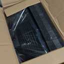 HG Power 10 Inch Shutter Exhaust Fan, 647CFM Quiet Garage Exhaust Fan with 8 Foot Long ON/OFF Switch Cable for Chicken Coop, Shed, Basement, Gable, Kitchen, Attic Ventilation Use, Black