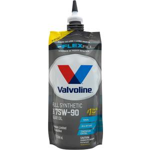 Valvoline FlexFill Advanced Full Synthetic 75W-90 Gear Oil 1 QT Pouch