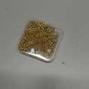 UNICRAFTALE about 120Pcs Flower Bead Frame Hollow Flower Beads Antique Golden Loose Beads for Jewelry Making Accessories Valentine's Day Birthday Christmas Pendants Decoration (15mm Diameter)