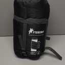 PTEROMY Sleeping Bags for Adults, Lightweight and Machine Washable, Water Resistant Backpacking Camping Sleeping Bag for Warm Cold Weather, Camping Essentials for Hiking Travel (50F~80F, Pink)