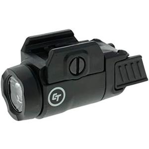 Crimson Trace CMR-209 Rail Master Universal 200 Lumen Weapon Light with Ambidextrous Controls and Pic Rail Mount for Tactical Carry, CCW and Competition , Black