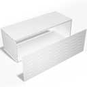 Universal 42" x 16" PTAC Wall Sleeve with Grille, Heavy-Duty Powder Coated Metal, Through-the-Wall Air Conditioner Sleeve for Packaged Terminal Air Conditioners & PTHP, Easy Install