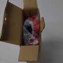 Pooper Scooper, Long Handle Dog Pooper Scooper, Heavy Duty Stainless Steel Rake with Tray & Spade Set for Pet Waste Removal, for Grass, Dirt or Gravel (Red)