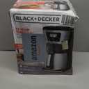 BLACK+DECKER 12-Cup Thermal Coffee Maker, Keep Coffee Hot with Insulated Stainless Steel Carafe, Digital Controls, Easy to Clean.