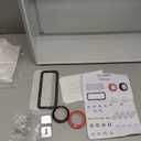 Steel Electrical Junction Box, 24 x 24 x 8 Waterproof & Dustproof Electrical Enclosure, Outdoor & Indoor Universal Project Box with Lock & Mounting Plate (Grey)