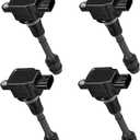 BDFHYK Ignition Coils Pack Compatible with Nissan Altima Sentra X-Trail l4 2.5L Coil for UF350 224488H3 C1398 22448-8H315 22448-8H310 22448-8H300 22448-8H311 1788319 5C1395 Set of 4
