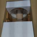 2 Gallon Large Drink Dispenser for Parties,Glass Beverage Dispenser with Stand,Glass Water Dispenser with Airtight Valve,Lemonade Dispenser for Fridge,Water, Juice,Punch,Cocktails,Ice Tea & Sun Tea-8L