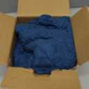 Bedsure Waterproof Dog Blankets for Medium Dogs - Soft Puppy Cat Blanket Corduroy Fleece Washable, Cozy Calming Reversible Furniture Protection for Pet Kitten Doggy, 30"x40", Navy Blue