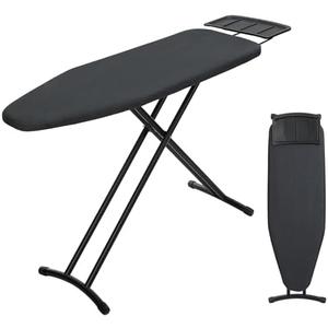 Ironing Board 48x15, Wide Heavy Duty Full Size Iron Board with Retractable Iron Rest, BlissBoard Sturdy Frame with Ultra Thick Padding, Heat-Resistant Cover, Height-Adjustable