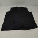 Medieval Tunic Men Renaissance Pirate Shirt Sleeveless Lace Up for Viking Knight Warrior LARP (X-Large, Black)