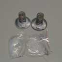 2PCS Bathroom Sink Stopper Strainer, Pop-Up Bathroom Sink Drain Strainer with Removable Stainless Steel Hair Catcher Basket, Universal Fit for US Bathroom Sinks, Bathtubs, Showers & Floor Drains