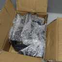 J Hooks for 2" x 2" Power Rack, Rubber Pad J-Hook for Power Cage, Bottom Reinforced Steel J Cups for Squat Rack, Heavy Duty Barbell Holder, Black