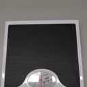Adamson A22 Bathroom Scale for Body Weight - Up to 260 LB - Anti-Skid Rubber Surface - Analog Bathroom Weight Scales (Black)