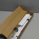 Sliding Door Security Bar, 17-55 Inches Adjustable Window Security Bars, 1 Inch Heavy Duty Sliding Door Lock Bar with Rubber Tips, Sliding Glass Door Security Bar for Home Apartment (Black)