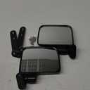 Side View Mirrors Compatible with 2013-2023 Polaris Ranger 500 570 900 - Fits Pro-Fit Cab, Lock N Ride, Factory Cage Frame - NOT FOR ROUND ROLL BARS