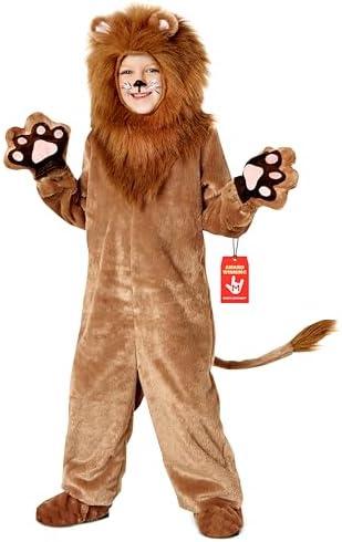 Morph Deluxe Lion Costume Kids Lion Mane Costume Halloween Costumes For Boys, Girls and Toddlers XL