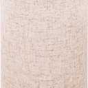 Wellmet Linen 8"x 8"x11" Lampshade, No Assembly Required, Classic Modern Lamp Shade for Table Lamp, Bedside Lamp, Floor Lamp, Fabric Drum Lampshade, Spider Fitter