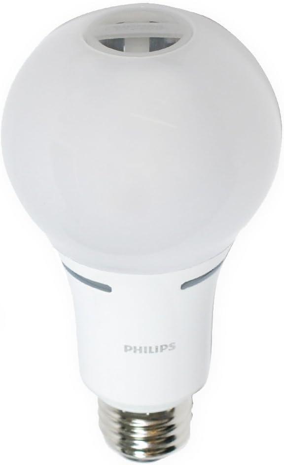 Philips LED 3-Way A21 Frosted Light Bulb: 1600-800-450-Lumen, 2700-Kelvin, 18-8-5-Watt (100-60-40-Watt Equivalent), E26D Base, Warm White, 1-Pack