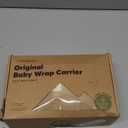 KeaBabies Baby Wrap Carrier - All in 1 Original Baby Carrier Newborn to Toddler Sling, Easy to Wear, Hands Free Bonding, Lightweight, Breathable Infant Wraps (Warm Hearth) (One Size (Pack of 1))