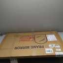 Arched Bathroom Mirror for Wall, Mirror for Vanity,38''x26'' Large Wall Mounted Mirror, Metal Frame (38''x26'', Gold)