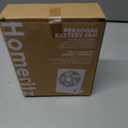 Personal Portable Fan, Rechargeable 2000mAh Battery Powered, Power Display and 180 Tilt Folding, Ultra Quiet, Office, Camping, Travel, in Car (Pink)