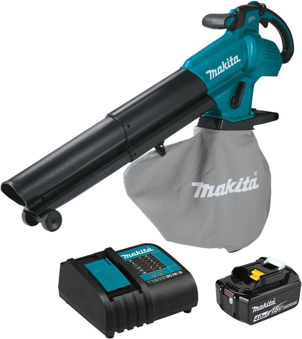 Makita XBU07SM1 18V LXT Brushless Blower/Vacuum Mulcher Kit (4.0Ah)