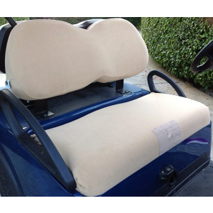 CL 12163 CC-P Cozi Cover Golf Cart Seat Cover Set, Tan
