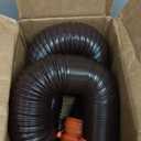 Camco RhinoFLEX 10 Camper/RV Sewer Hose Extension - Features Collapsible Design for RV Storage - Includes Pre-Attached Lug & Bayonet Fitting -Heavy Duty Polyolefin & Reinforced w/Steel Wire (39774)