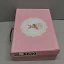 Porcelain Tea Set for Toddlers, Tea Party Set for Little Girls, Kids Tea Set Kitchen Pretend Play, Princess Tea Time Playset with Teapot Cups Carry Case, Toddler Girl Toys Birthday Gifts Age 3+, C. Color Dot Tea