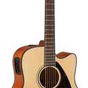 Yamaha FGX800C Solid Top Cutaway Acoustic-Electric Guitar, Dreadnought