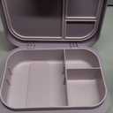 Bentgo Modern - Adult & Teen Bento Lunch Box; 3-4 Compartments, Leak-Resistant, 5.5 Cup Capacity/44 fl oz, Improved Locking Clips, Reusable, BPA-Free, Dishwasher/Microwave Safe Tray (Orchid)