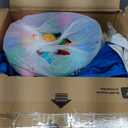 Step4Fun Inflatable Bounce House, Kids Castle Slide Bouncer for Children Jumping Outdoor and Indoor Party, Baby Backyard Water Jumper Toy with Blower, Ball Pit Pool, Ideal Gifts112 x 98 x 65