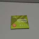 Rabenda 16 Pcs Grippers for Rugs, Non Slip Rug Pads for Hardwood Floors and Tiles, Reusable Rug Tape for Area Rugs, Dual Sided Adhesive Rug Pad Gripper Keep Corners Flat(Black)