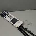 EcoNour Car Side Window Sun Shade (2 Pack) | Retractable Roller Sunshade for Kids | Baby Car Window Shades for UV and Sun Glare Protection | Baby Travel Accessories (15"x17")