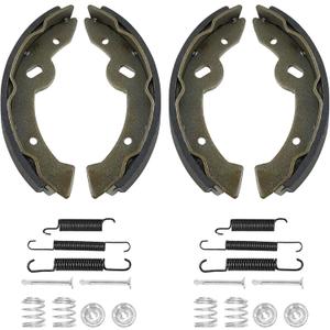 EZGO Brake Shoes Pads Spring Kit Fit EZGO TXT/Medalist 19972008, ST350 Gas 2000-2012, Workhorse 800 Gas 1997-2012, Yamaha 95-02 G14, G16,G19 Electric, G20 Gas, OEM 27943G01 70795G01 27944-G01