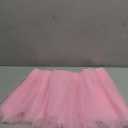 Zhanmai Mardi Gras Costume Tutu Skirt Women Adult Classic Elastic 5 Layered Short Tulle Skirt 80's Dance Costume for Lady, Size S