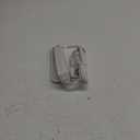 3FT Ultra Flat Plug Extension Cord Power Strip with Multi Outlets, Patented Detachable Ultra-Thin Outlet Concealer & Ultra-Flat Plug, Ideal for Home Improvement, Hide Bulky and Messy Cords (White-UP)