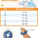 Supet Inflatable Dog Cone Collar for Large Medium Small Dogs, Soft Cone Collar for Dogs Cats, ECollar Doggie Neck Donut Dog Cone Alternative After Surgery M