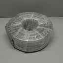 DAVCO 3/8" ID x 100 ft PVC Reinforced Tubing With Spiral Steel Wire, High Pressure Flexible Vinyl Hose Heavy Duty Clear Suction Tube,Non-Toxic, Vacuum Dust Collection Pipe