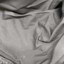 ULTCOVER Patio Curved Sofa Cover Waterproof for 4-6 Seater Outdoor Sectional Furniture Couch 158"(Back Arc Length) / 104"(Front Arc Length) x 32"(Deep), Black