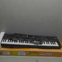 61 Key Keyboard Piano, Portable Electronic Keyboard Piano for Beginners with Speakers, Microphone, Sheet Music Stand, 100 Voices, 100 Rhythms, Digital Music Keyboard Built-In Speakers