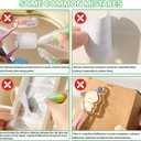 2 x Double-Sided Tape Roller, 0.24In16.4Ft, 360 Rotating Head, Refillable Core, Retractable Tape Dispenser for Scrapbooking and Crafts(Blue1 Main Body+ 4 Replacement Refills)