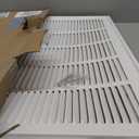 Return Air Grille, Air Return Vent Cover Grill for Ceiling and Wall, Steel HVAC A/C Vent Cover Grill Fits Duct Opening 25"W x 20"H,Holds 1" Thick AC Filter