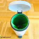 Greenland Biodegradable 60 Trash Bags Compatible with Simplehuman (Code G, 60 Bags, 8 Gallons) & IKEA Mjsa 8 Gallon Pedal Bin (20 Count (Pack of 3))