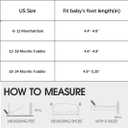 Newsonet Baby Shoes Boy Girl First Walker Shoes Barefoot Mesh Walking Shoes Lightweight Non-Slip Sneakers Toddler Infant for 6 9 12 18 24 Months