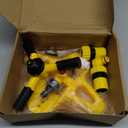 Sprinkler for Yard,360 Degree Rotary Sprinkler Upgrade Garden Grass Watering Sprinkler, Rotating Garden Sprinkler for Large Area Coverage, Lawn and Yard Sprinklers (Yellow)