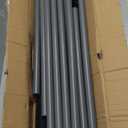 3 Panels Safety Barricade 5.8FT Foldable Security Sign Barrier Gate with Heavy Duty PVC Frame High Visibility Caution Symbol Crowd Control Restricted Area Pedestrian Barricade Traffic Fence Black