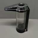 Secura 17oz Automatic Liquid Soap Dispenser, Touchless Battery Operated Hand Soap Dispenser with Adjustable Soap Dispensing Volume Control Dial, Personal Care Dispenser (Chrome) (500ml)